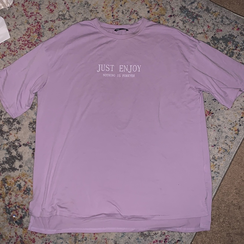 Oversized casual tee